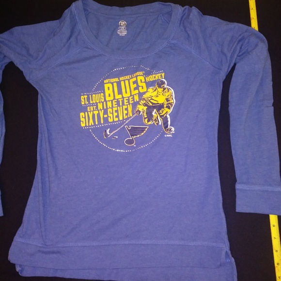 NHL ST.LOUIS BLUES HOCKEY LONG SLEEVE #6 - Picture 4 of 5